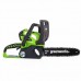 Пила аккумуляторная Greenworks G40CS30