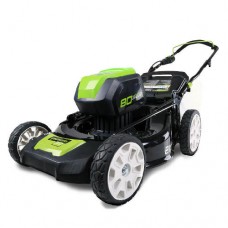 Газонокосилка аккумуляторная Greenworks GD80LM51K4 (4 А.ч. и з.у.)