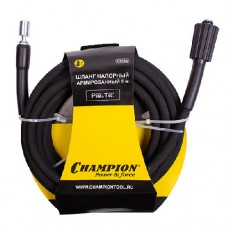 Шланг Champion напорный армированный (5 метров, quick connect + резьба M22*1,5 мм)