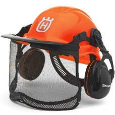 Шлем защитный Husqvarna Functional флуоресцентный