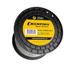 Леска для мотокосы Champion Round Pro 2.4 мм*230 метров (нож в комплекте)