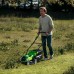 Газонокосилка аккумуляторная Greenworks G40LM35K4 (4 А.ч. и з.у.)