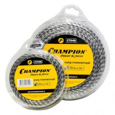 Леска для мотокосы Champion Tri-twist 2.7 мм*15 метров