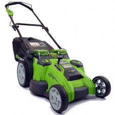 Газонокосилка аккумуляторная Greenworks G40LM49DB