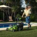 Газонокосилка аккумуляторная Greenworks G40LM49DBK4 (4 А.ч. и з.у.)