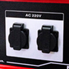 Имеется автоматический регулятор напряжения (AVR)