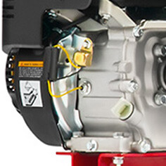 Двигатель изготовлен японской компанией Honda и отличается высокой надежностью