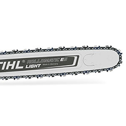 Направляющая шина Stihl Rollomatic ES Light замедляет процесс изнашивания пильной цепи