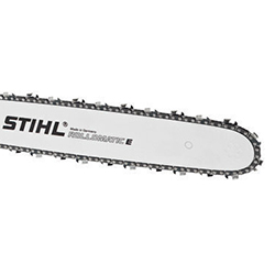 Направляющая шина Stihl Rollomatic E замедляет процесс изнашивания пильной цепи