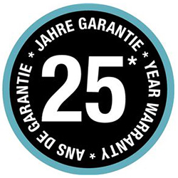 Гарантия 25 лет